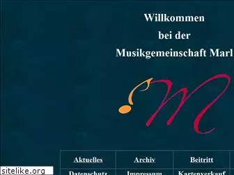 musikgemeinschaft-marl.de