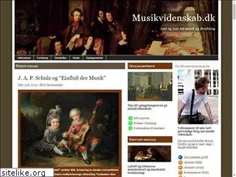 musikvidenskab.dk