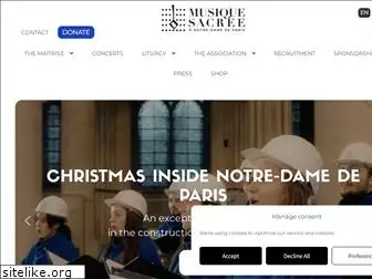 musique-sacree-notredamedeparis.fr