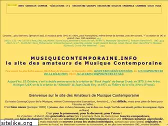 musiquecontemporaine.info