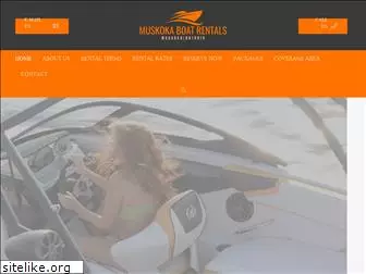 muskokaboatrentals.com