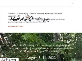 muskokachautauqua.com