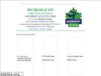 muskokacomiccon.com