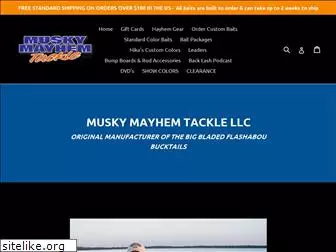 muskymayhemtackle.com