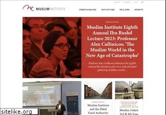 musliminstitute.org