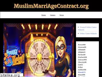 muslimmarriagecontract.org