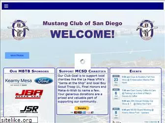 mustangclubsd.com