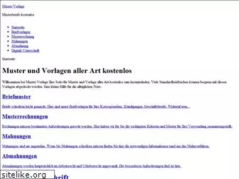 muster-vorlage.com