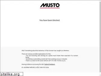 musto.com