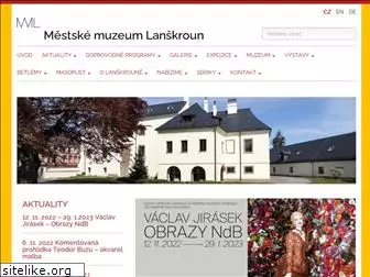 muzeumlanskroun.cz