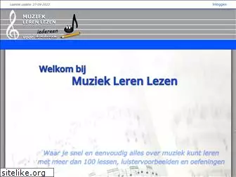 muzieklerenlezen.nl