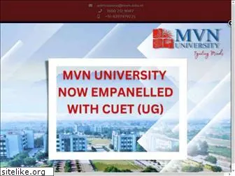 mvn.edu.in