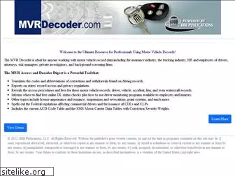 mvrdecoder.com