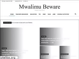 mwalimubeware.com