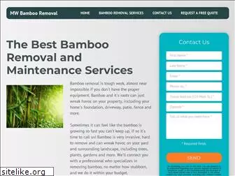 mwbambooremoval.com
