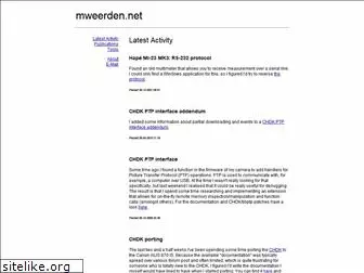 mweerden.net