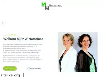 mwnotariaat.nl