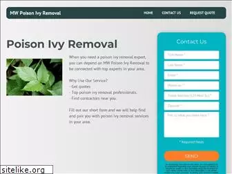 mwpoisonivyremoval.com