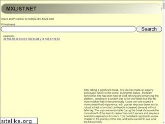 mxlist.net