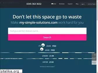 my-simple-solutions.com