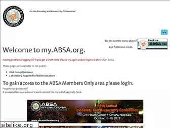 my.absa.org