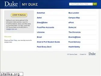 my.duke.edu