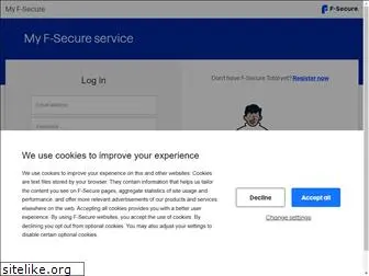 my.f-secure.com