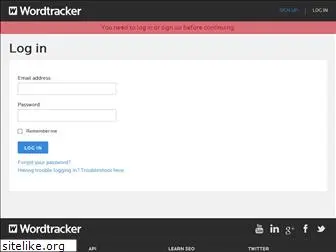 my.wordtracker.com