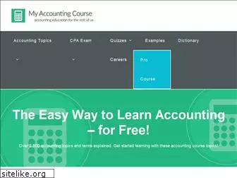 myaccountingcourse.com