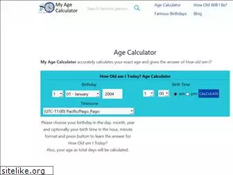 myagecalculator.com