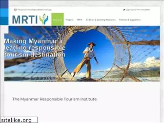 myanmarresponsibletourism.org