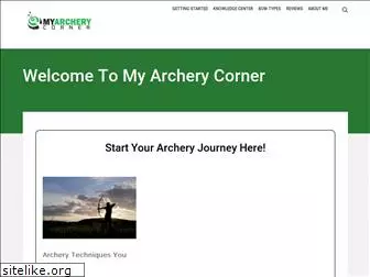 myarcherycorner.com