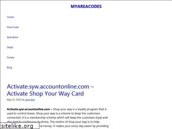 myareacodes.com