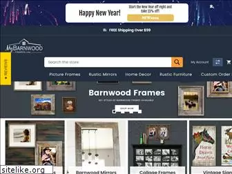 mybarnwoodframes.com