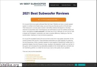 mybestsubwoofer.com