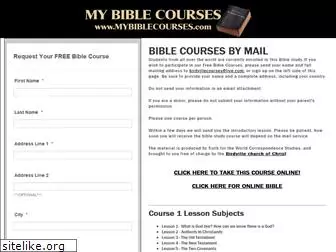 mybiblecourses.com