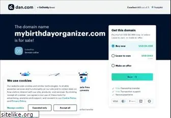 mybirthdayorganizer.com