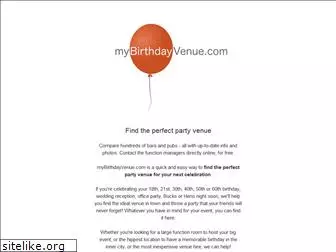 mybirthdayvenue.com