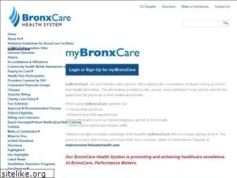 mybronxcare.com