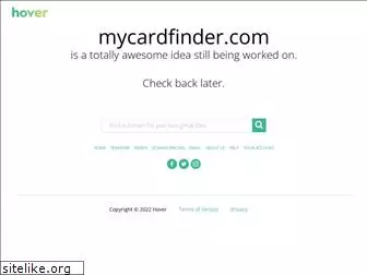 mycardfinder.com