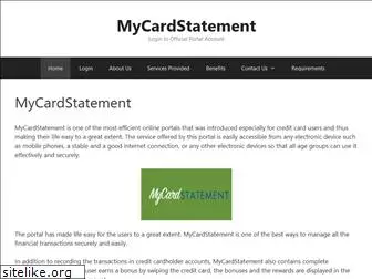mycardstatement.review
