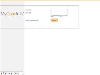 mycaseinfo.com