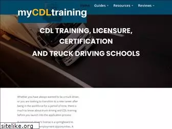 mycdltraining.com