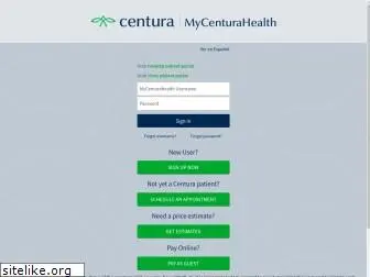 mycenturahealth.org