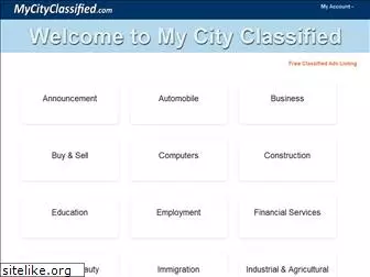 mycityclassified.com