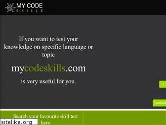 mycodeskills.com