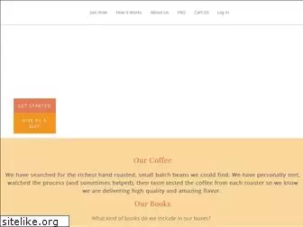 mycoffeeandbookclub.com