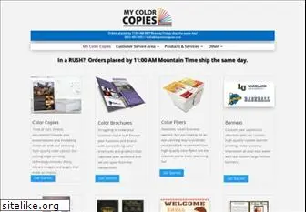 mycolorcopies.com