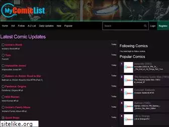 mycomiclist.com