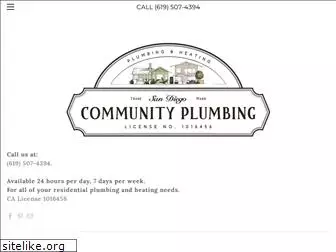 mycommunityplumbing.com